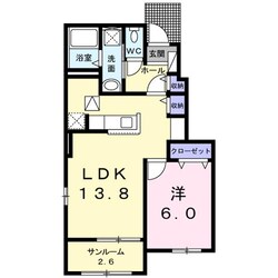 フォーチュンピースの物件間取画像